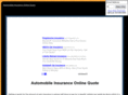 automobileinsuranceonlinequote.com