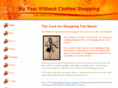 myyearwithoutclothesshopping.com