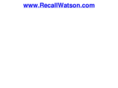 recallwatson.com