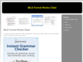 mlaformatworkscited.net