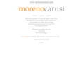 morenocarusi.com