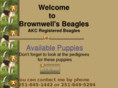 brownwellbeagles.com