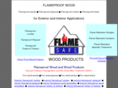 flameproofwood.com