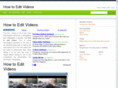 howtoeditvideos.org