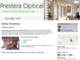 presteraoptical.com