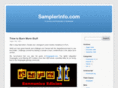 samplerinfo.com