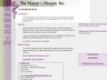 themastersmission.org