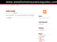 wwwhomeinsurancequotes.com