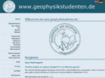 geophysikstudenten.de