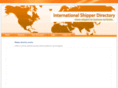 internationalshipperdirectory.com