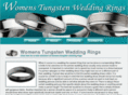 womenstungstenweddingrings.com