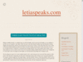 letiaspeaks.com