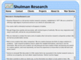 shulmanresearch.com