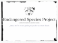 endangeredspeciesproject.com