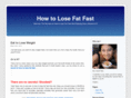 howtolosefatfastinfo.com
