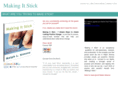 makingitstickbook.com