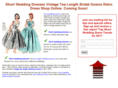 vintageshortweddingdresses.com