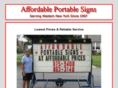 affordable-portable-signs.com