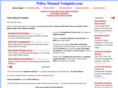 policymanualtemplate.com