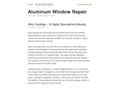 aluminumwindowrepair.com