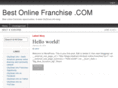 bestonlinefranchise.com