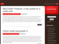 badcreditcreditcardssite.com