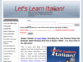 letslearnitalian.com