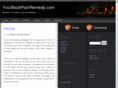 yourbackpainremedy.com