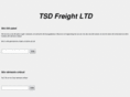 tsd-freight.com