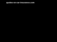 quotes-on-car-insurance.com