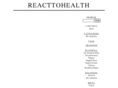 reacttohealth.com