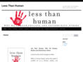 lessthanhumanbook.com