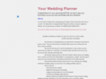 yourweddingplanner.info
