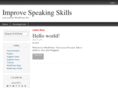 improvespeakingskills.com