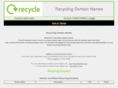 recyclingdomainnames.co.uk