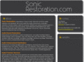 sonicrestoration.com