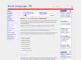 worldlanguagestv.com