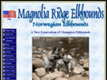 magnoliaridgeelkhounds.com