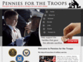 penniesforthetroops.com