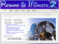 resumeinminutes.com