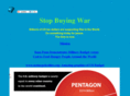 stopbuyingwar.org