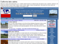 californialakecabins.com