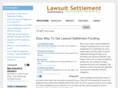 lawsuitsettlement.biz