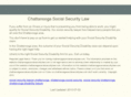 chattanoogasocialsecuritylaw.com