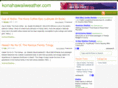 konahawaiiweather.com