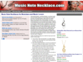 musicnotenecklace.com