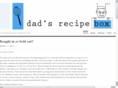 dadsrecipebox.com