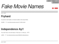 fakemovienames.com