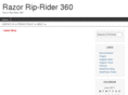 razorrip-rider360.net