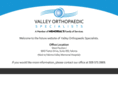 valleyorthopaedicspecialists.com